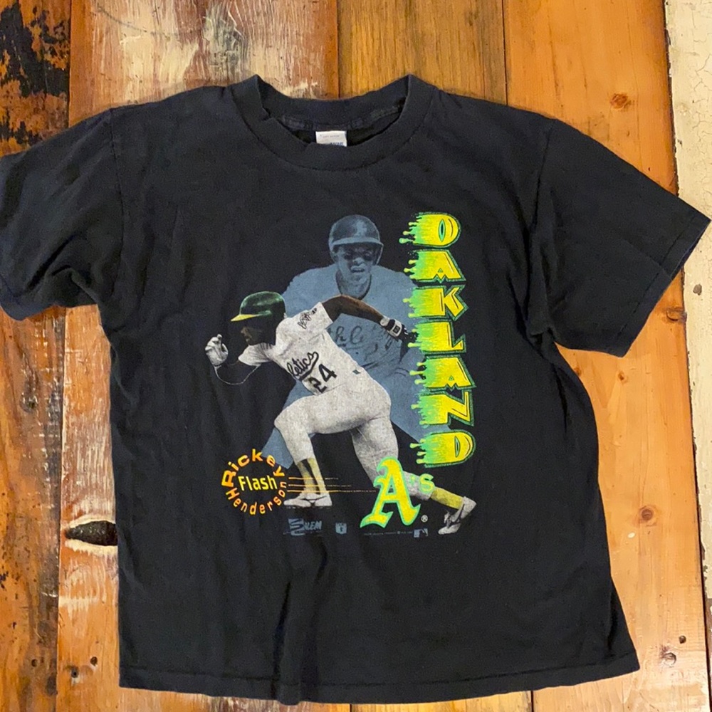Vintage Ricky Henderson tee